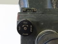 Flakoptik, Doppelfernrohr DF 10 x 80. Luftwaffenblauer Originallack, sehr gute Optik