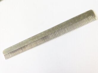 Kamm aus Leichtmetall, Länge 17 cm. 1 Stück