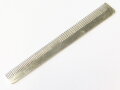 Kamm aus Leichtmetall, Länge 17 cm. 1 Stück