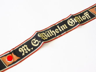 Mützenband M.S. Wilhelm Gustloff, Länge 91cm