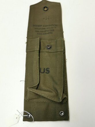 U.S. Vietnam war Pocket Ammunition Magazine M14 rifle dated 1967, vgc