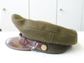 U.S. Army WWII Enlisted mens cap service, OD wool, Kopfgröße 55