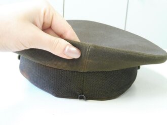 U.S. Army WWII Officers crusher cap, Kopfgröße 54,5