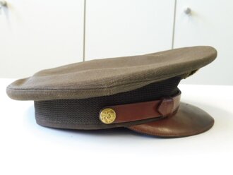 U.S. Army WWII Officers crusher cap, Kopfgröße 54,5