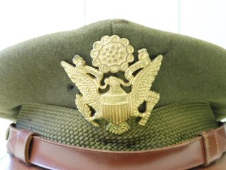 U.S. Army WWII Officers crusher cap, Kopfgröße 54
