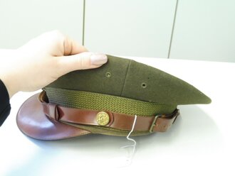 U.S. Army WWII Officers crusher cap, Kopfgröße 54