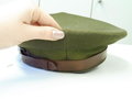 U.S. Army WWII Officers crusher cap, Kopfgröße 54