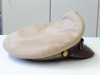 U.S. Army WWII Officers crusher cap, khaki