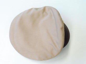 U.S. Army WWII Officers crusher cap, khaki