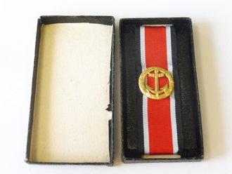 Ehrenblattspange der Kriegsmarine im Etui, Ausführung nach dem Ordensgesetz von 1957