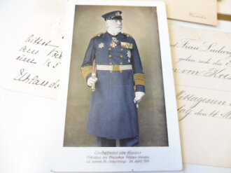 Großadmiral Hans von Köster, Konvolut...