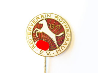 Mitgliedsabzeichen Reiterverein Rotherbaum E.V. 1933. 31mm Durchmesser