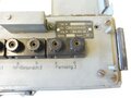 Überbrückungszusatz für Trägerfrequenzverbindungen datiert 1943. Originallack, Funktion nicht geprüft