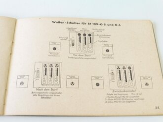 D. ( Luft ) 5001 " Horrido, Des Jägers Schiessfibel"  Ausgabe Juni 1944. 35 Seiten, gebraucht