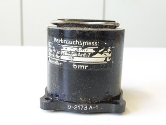 Luftwaffe elektischer Verbrauchsmesser, Anforderungszeichen: Fl XXX, 9-2173 A-1, Funktion nicht geprüft, in der originalen Umverpackung