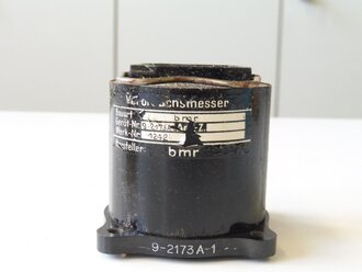 Luftwaffe elektischer Verbrauchsmesser, Anforderungszeichen: Fl XXX, 9-2173 A-1, Funktion nicht geprüft, in der originalen Umverpackung