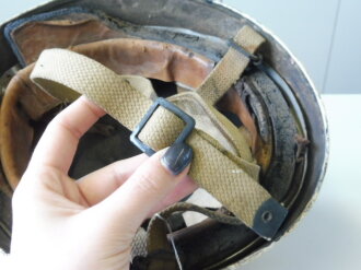 British 1944 dated Airborne helmet