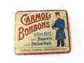 Kaiserreich, Blechdose " Carmol Bonbons" , Deckel lose