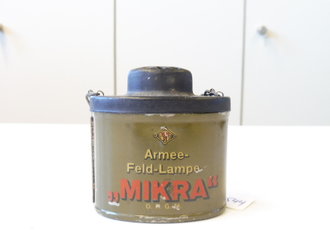 1. Weltkrieg, Armee Feld-Lampe " Mikra"...