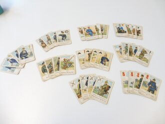 1. Weltkrieg, Kartenspiel. Karten Nummer 5-40 komplett