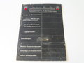 Luftschutz Haustafel, Pappe 33 x 47cm