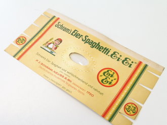 Verpackung "  Schram´s Eier Spaghetti "...