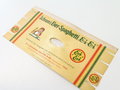 Verpackung "  Schram´s Eier Spaghetti "  Maße  14 x 29cm, ungebrauchtes Firmenmuster