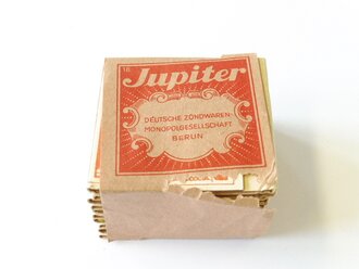 10 Stück " Jupiter" Zündholzbriefe in Umverpackung