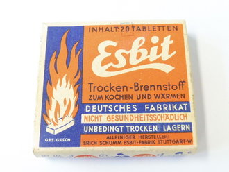 20 Tabletten Esbit Trocken Brennstoff in der originalen...