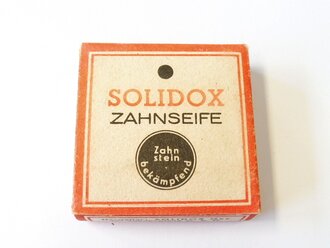 Solidox Zahnseife, ungeöffnet, Preis in Reichsmark