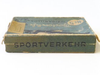 Pack "Sportverkehr " Cigarillos, leer , Steuerbanderole mit Hakenkreuz