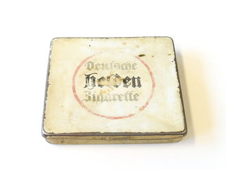 Blechdose "Deutsche Helden " Zigaretten, leer