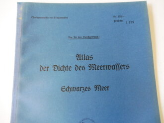 Atlas der Dichte des Meerwassers - Schwarzes Meer,...