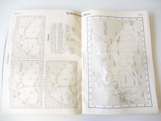 Atlas der Dichte des Meerwassers - Schwarzes Meer,  Kriegsmarine