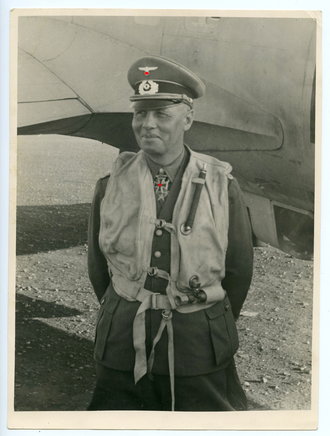 Erwin Rommel, Privatfoto 17,5 x 23,5cm