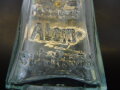 1.Weltkrieg, Flasche "Schutzsalzlösung zum Tränken des Atemschützers"  Unten links eine minimale Abplatzung, sonst guter Zustand