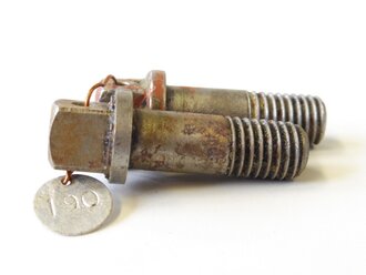 Paar Ersatzteile für schwere Feldhaubitze 18 der Wehrmacht. Länge je 42mm