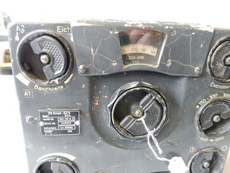 Luftwaffe Zielflugempfänger Peilempfänger EZ6, Ln 26582.  Originallack, hinterer Gehäuseteil überlackiert, Funktion nicht geprüft