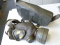 Bundeswehr, Gasmaske in Tasche altes Modell, Reissverschluss schwer gängig