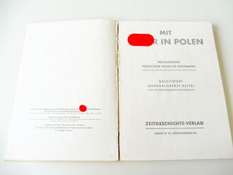 Heinrich Hoffmann, Bildband " Mit Hitler in Polen "