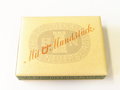 Schachtel Zigaretten " Güldenring Mundstück" ungeöffnet , Steuerbanderole mit Hakenkreuz, aus der originalen Umverpackung