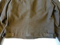 U.S. Army June 1944 dated Jacket, Field, wood OD ( Ike jacket ) size 34 L,  3rd Army member, Bronze star and purple heart, two years of service overseas ( 4 overseas servive bars, each for 6 months)