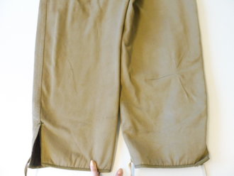 U.S. Army WWII , Armoured troops, Trousers, Combat, Winter. First type, Zippes work fine