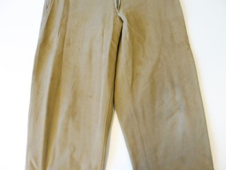 U.S. Army WWII , Armoured troops, Trousers, Combat, Winter. First type, Zippes work fine