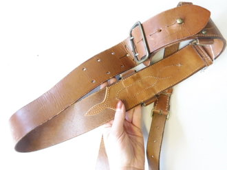 U.S. WWI, Sam Browne belt with cross strap in good condition