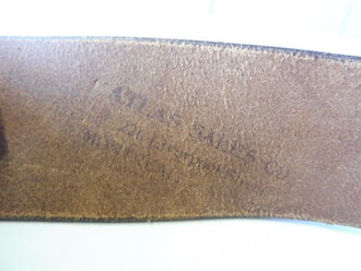 U.S. WWI, Sam Browne belt with cross strap in good condition