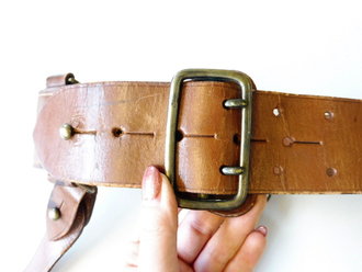 U.S. WWI, Sam Browne belt with cross strap in good condition