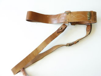 U.S. WWI, Sam Browne belt with cross strap in good condition