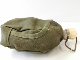 U.S. Vietnam war, Arctic/ Insulated Canteen. Steel Canteen dated 1964, cover 1972