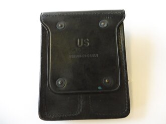 U.S. Vietnam War ear Leather magazine pouch dated 1969